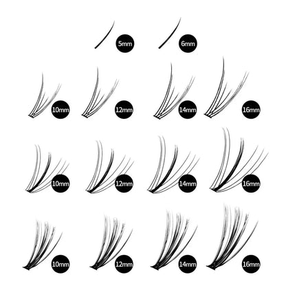 Get the 'It Girl' Lashes: DIY Clusters by ONE MORE+™ (7D/20D) ✨